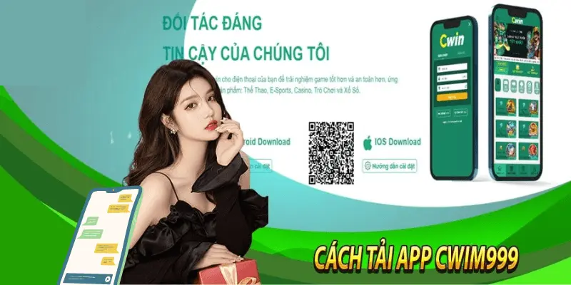 Hướng dẫn tải app Cwin999